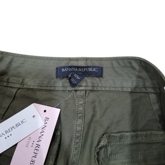 NWT Banana Rebulic Army Green Mini Skirt - Picture 4 of 4